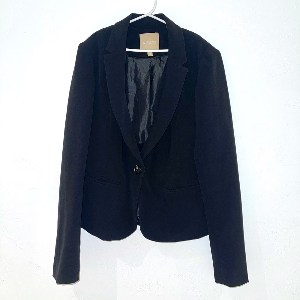 Takara black blazer